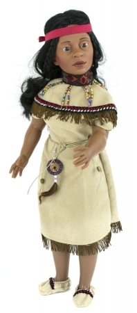 картинка Кукла "Индианка Tribu Papago", 41 см, арт 40106 интернет-магазин TuKiTu.ru